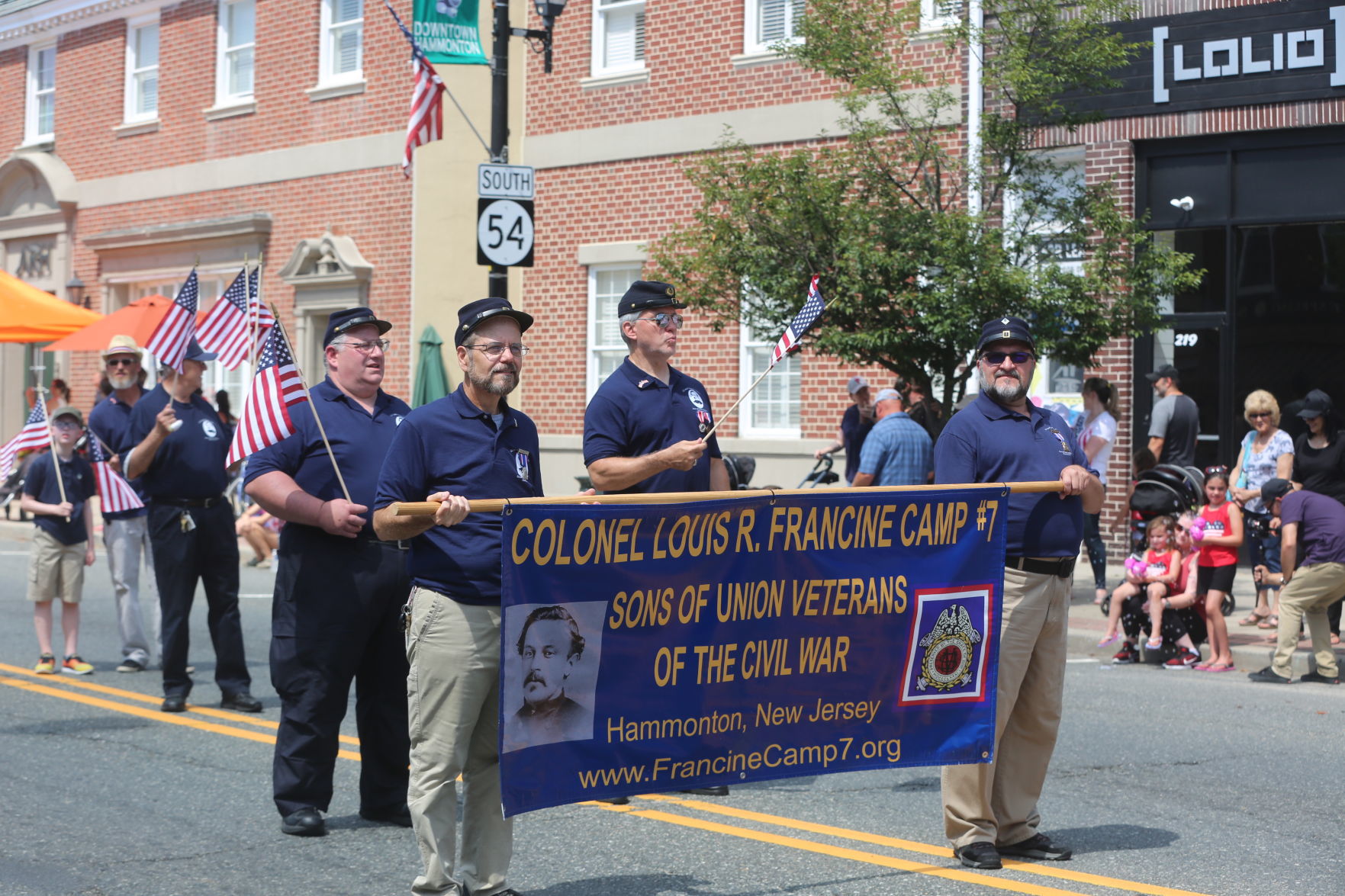 Hammonton's annual Fourth of July parade 2019 along Bellevue Avenue.